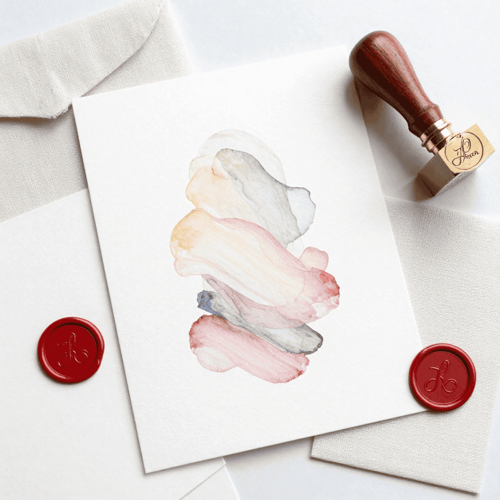 Luxury handcrafted card collection with premium details